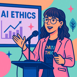 Speaking about AI ethics